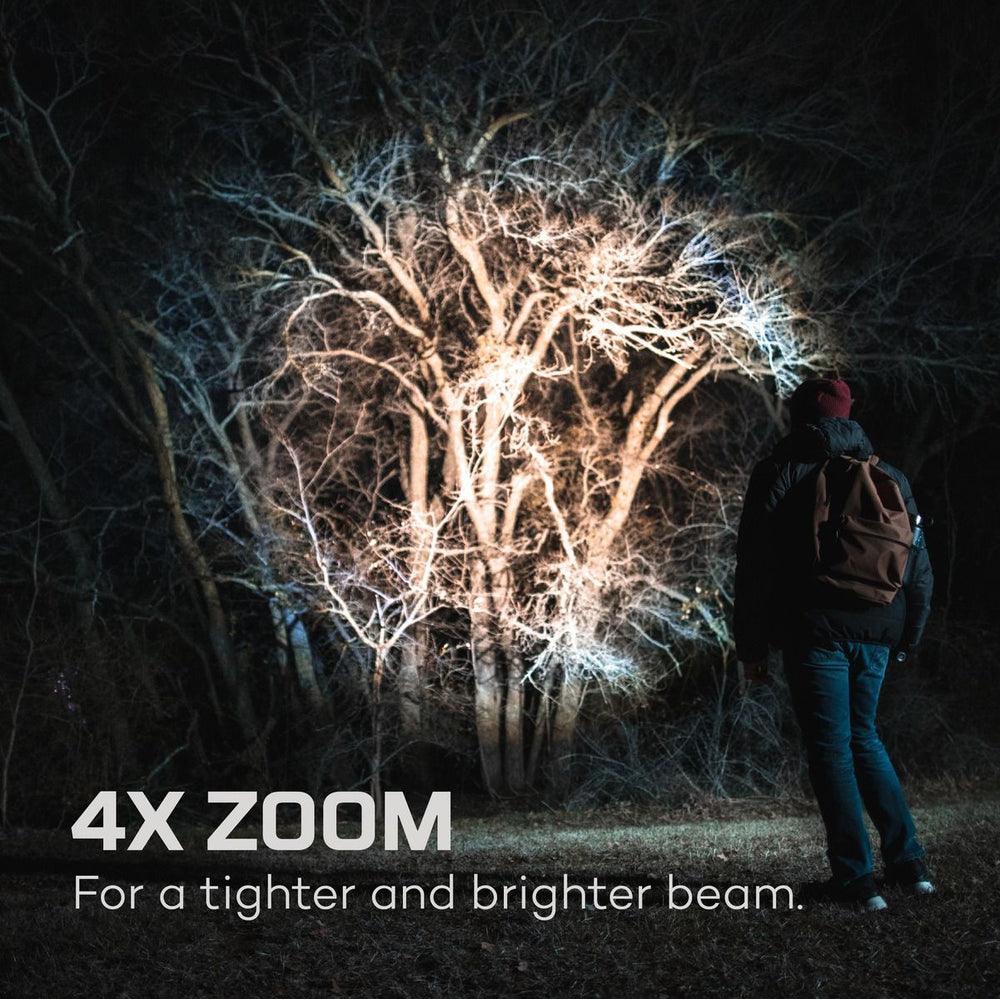 NEBO Franklin Slide Rechargeable 500 Lumen Dual Flashlight - Storm Grey - Image 3