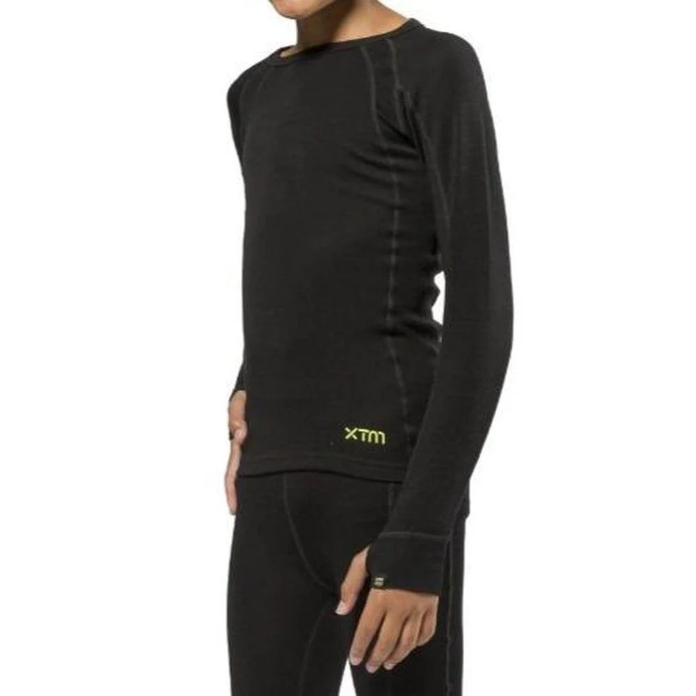 XTM Kid's Merino Top Black - 8 - Image 4
